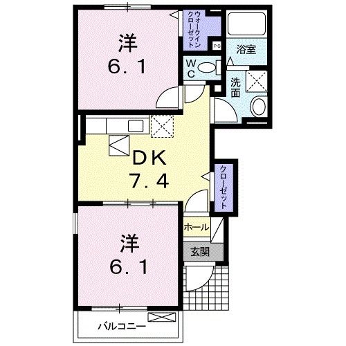 ラッフィナート　カーサの間取り