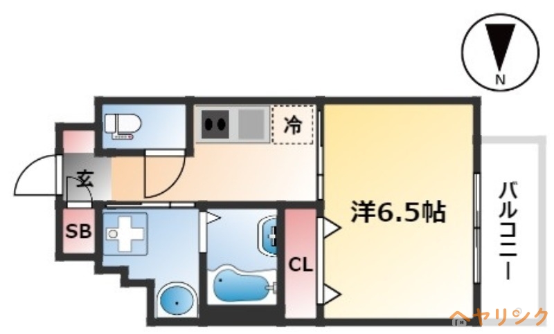 S-RESIDENCE浅間町の間取り