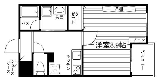 MetisIの間取り