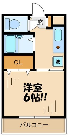 リベール多摩の間取り