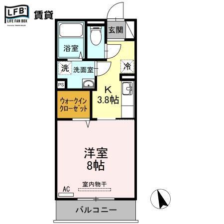 ウィルコート潮音町　Ｃ棟の間取り