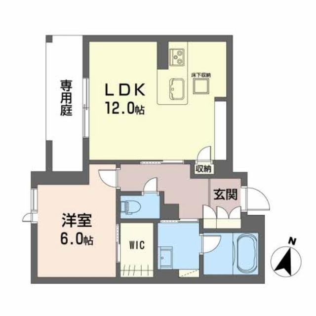 福山市野上町のマンションの間取り