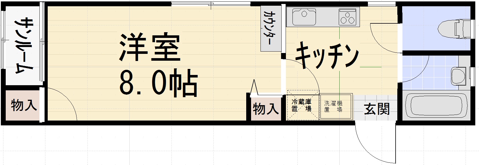 エトワール鈴見台の間取り