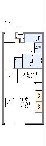 レオパレスいしがみの間取り