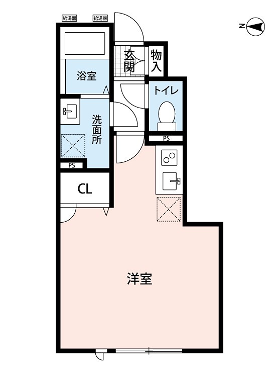 ラポール高橋町の間取り