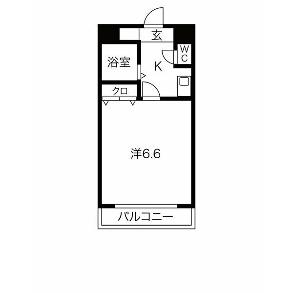 名古屋市南区元柴田東町のマンションの間取り