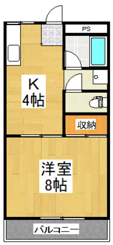 第３コスモコーポの間取り