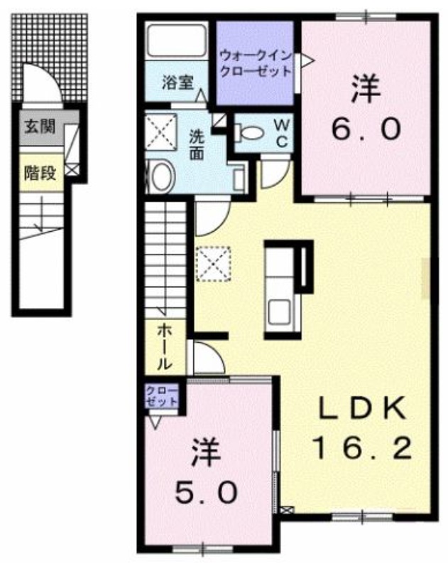 セプテットIの間取り