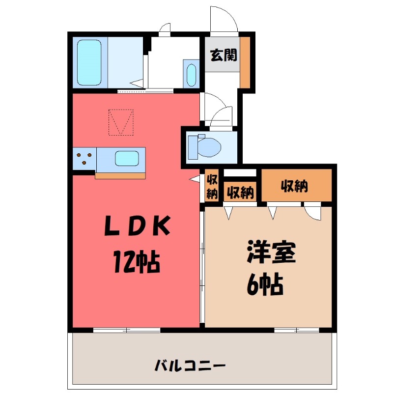 ハピネス IIIの間取り