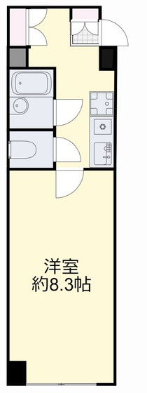 スプランドゥール中山下の間取り