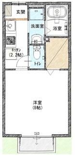 エストライフ駿河台の間取り