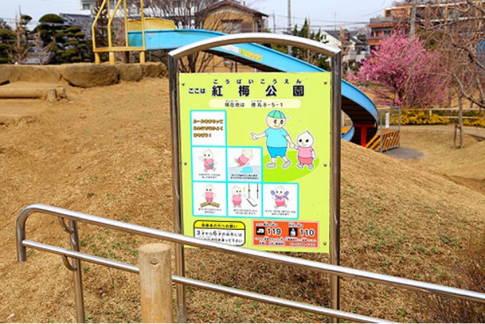 公園　紅梅公園（公園）まで450m