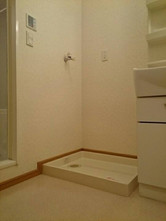 洗面設備　洗濯機置場