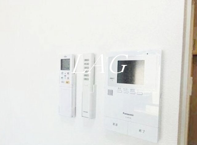 セキュリティ　モニター付きインターフォンです。