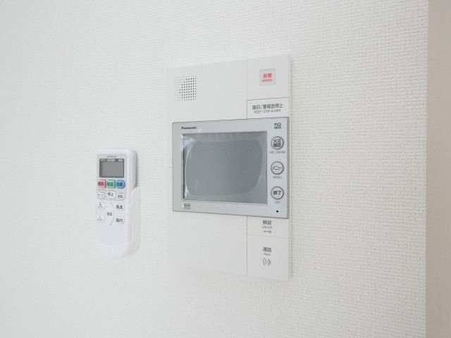 セキュリティ　モニター付きインターホンです