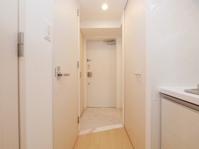玄関　落ち着いた玄関です