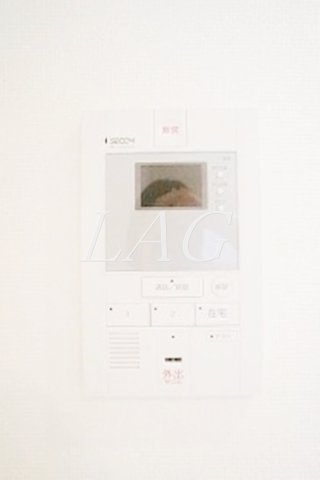 セキュリティ　モニター付きインターフォンです。