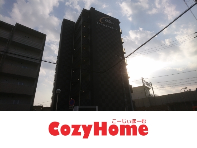 建物外観　外観のお洒落なリバーサイドマンションです。