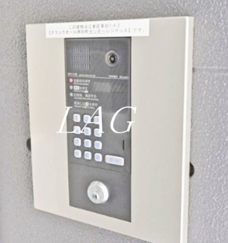 セキュリティ　オートロックです。
