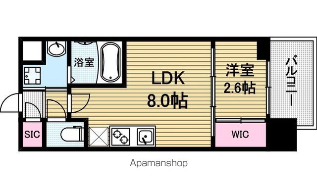 セレニテ本町東リアンの間取り写真