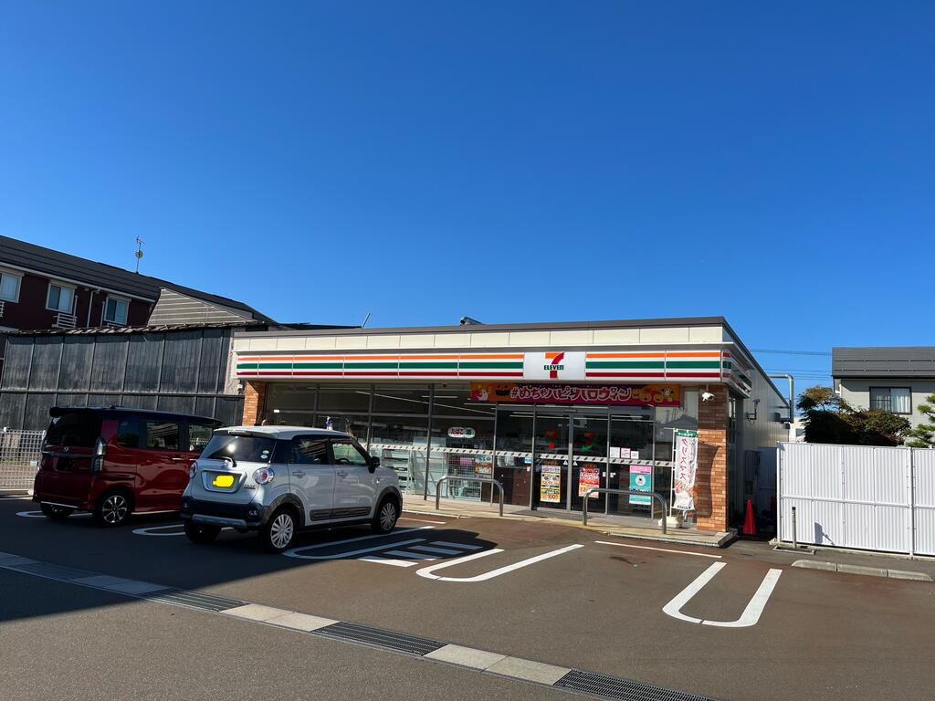 コンビニ　セブンイレブン上越下源入店（コンビニ）まで410m