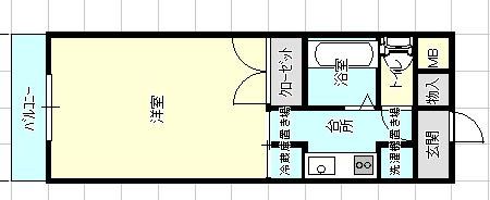 第11田中ビルの間取り