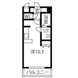 セントフィールドHoujiの間取り