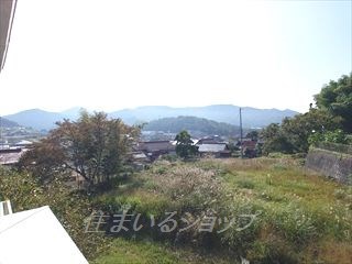 【安芸高田市向原町坂のアパートの眺望】