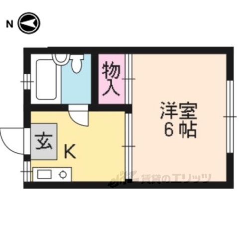 コムホート２７の間取り