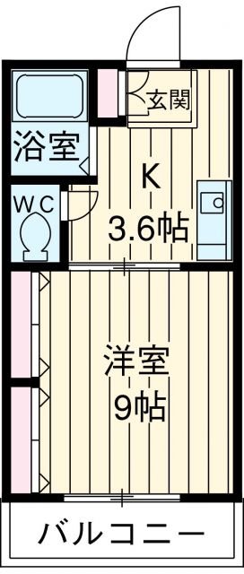 寺門レジデンスの間取り