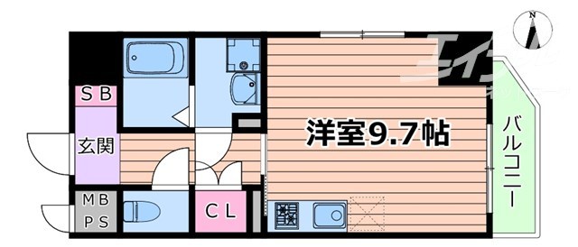 グローブ上新庄の間取り