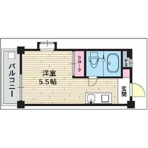 大阪市西淀川区歌島のマンションの間取り