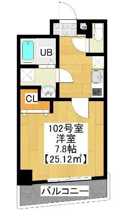 習志野市大久保のマンションの間取り