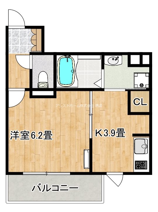 RIHITO堺東の間取り