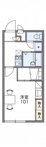 レオパレスステラの間取り