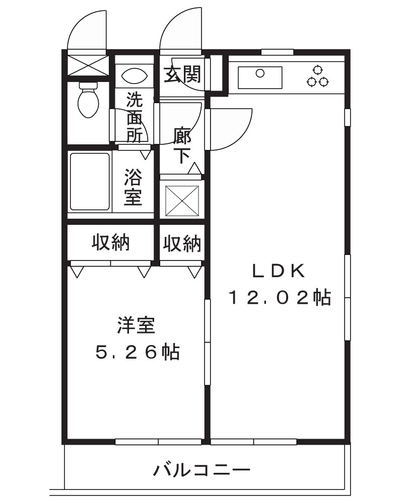 春月堂の間取り