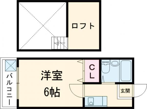 クレアコート港の間取り