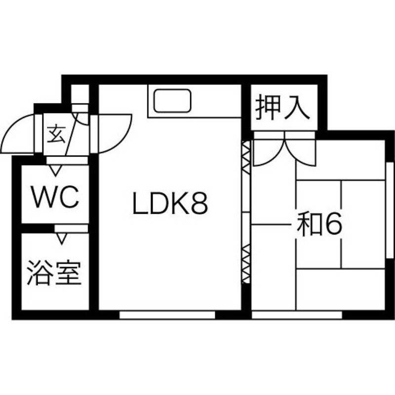 マンションデージーの間取り