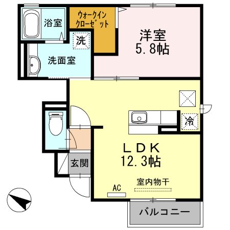 アベニール光の間取り