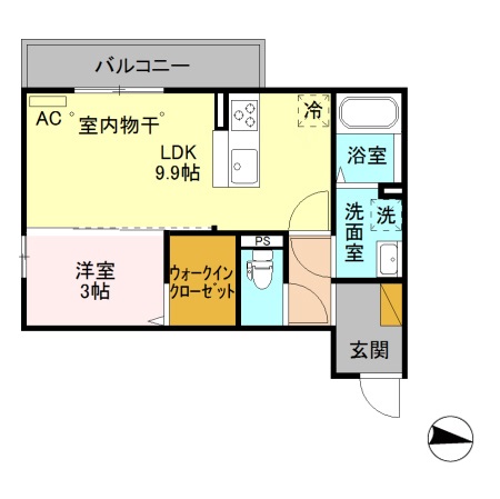 ラナンキュラスの間取り