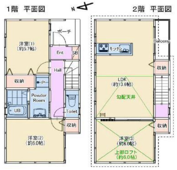 ハイルングハオス南堀江の間取り