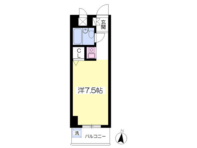 キャッスル西落合の間取り