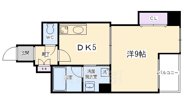 雅 綾小路の間取り