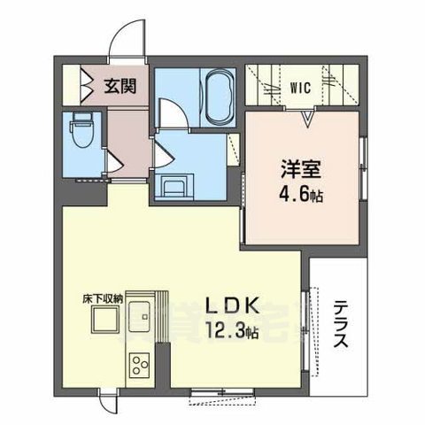 堺市堺区南田出井町のマンションの間取り