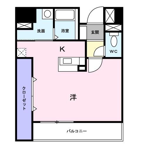 流山市南流山のマンションの間取り