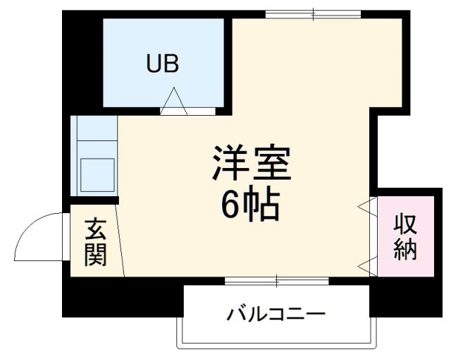 鶴田マンションの間取り