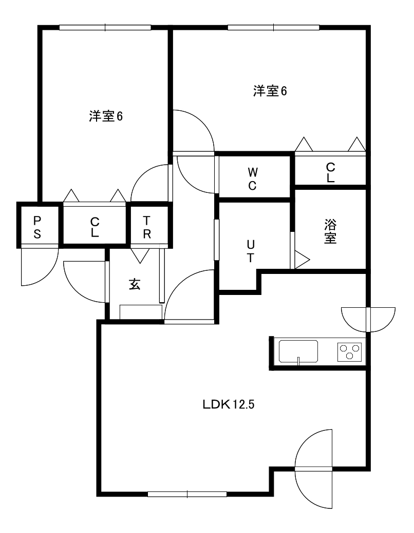 スフィア伏見の間取り