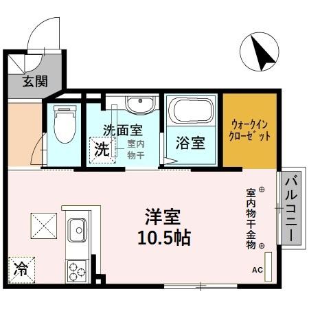 カルミヤ駅西の間取り