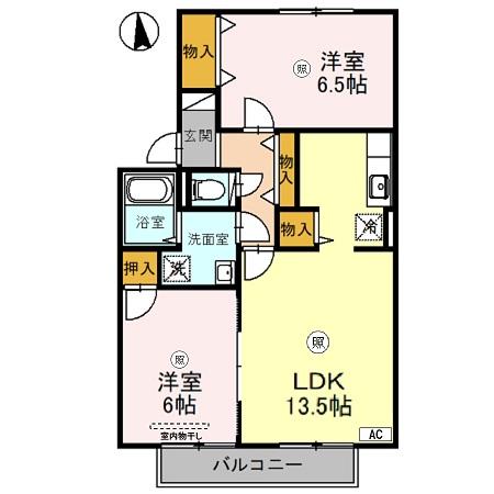 アストラルビューの間取り