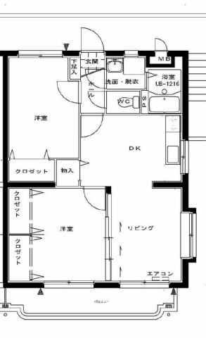 サンヴィレッジの間取り